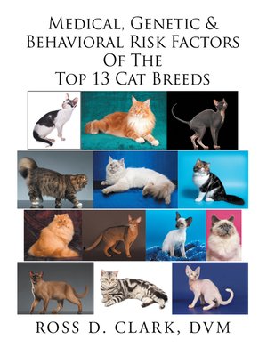 cover image of Medical, Genetic & Behavioral Risk Factors of the Top 13 Cat Breeds